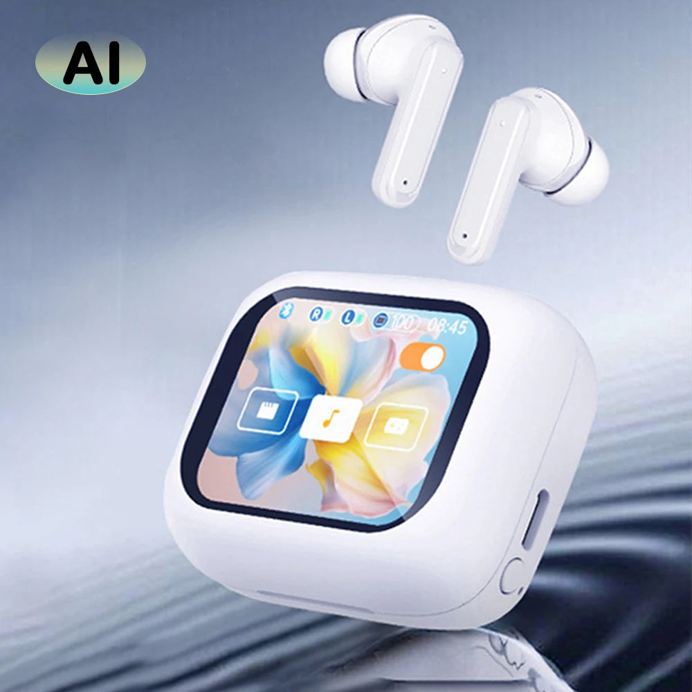 AI Translation Earphones, Capable of Translating 144 Languages Online, Bluetooth 5.3 High-Definition Sound Quality