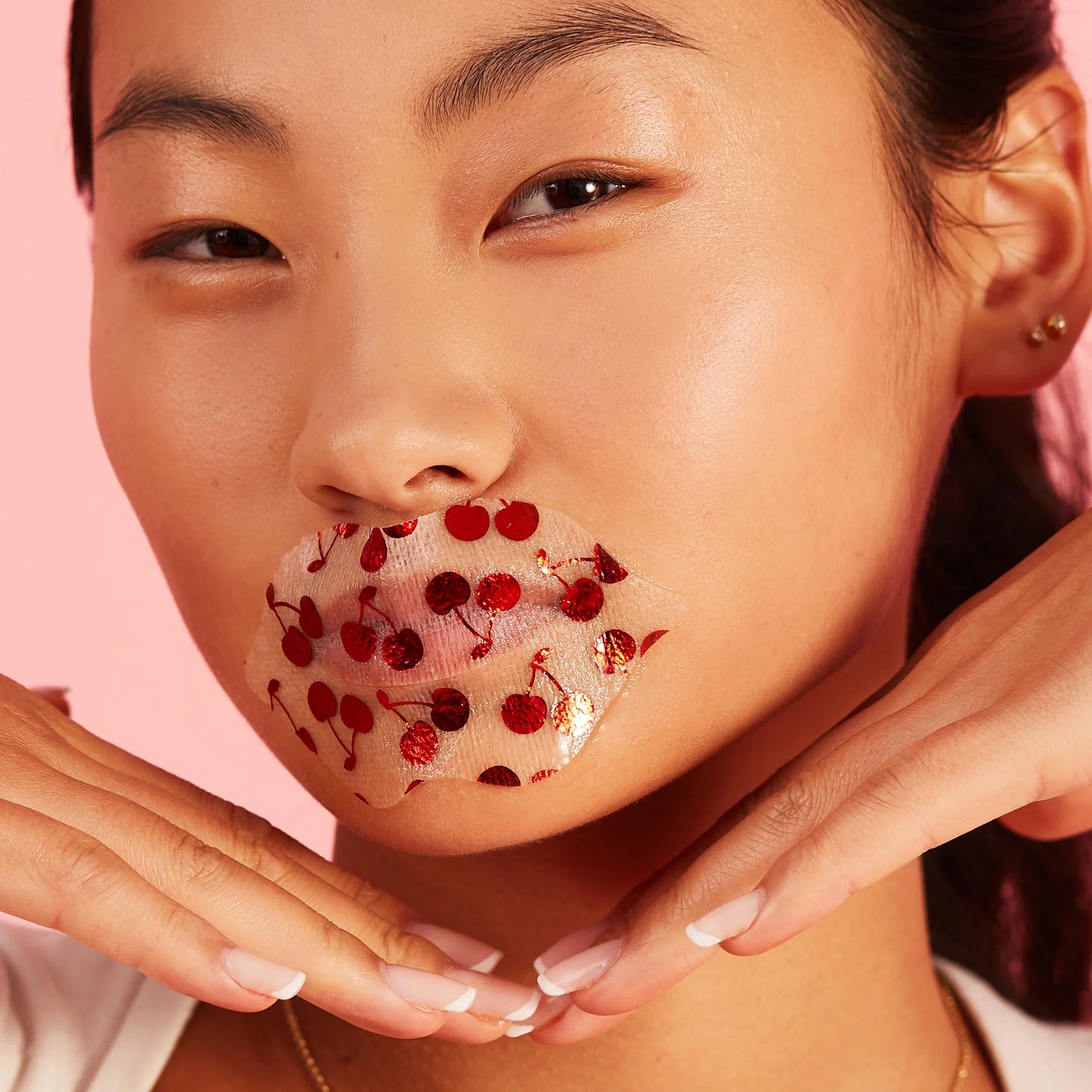 Cherry Vegan Collagen Lip Mask, Moisturise & Plump , One Patch