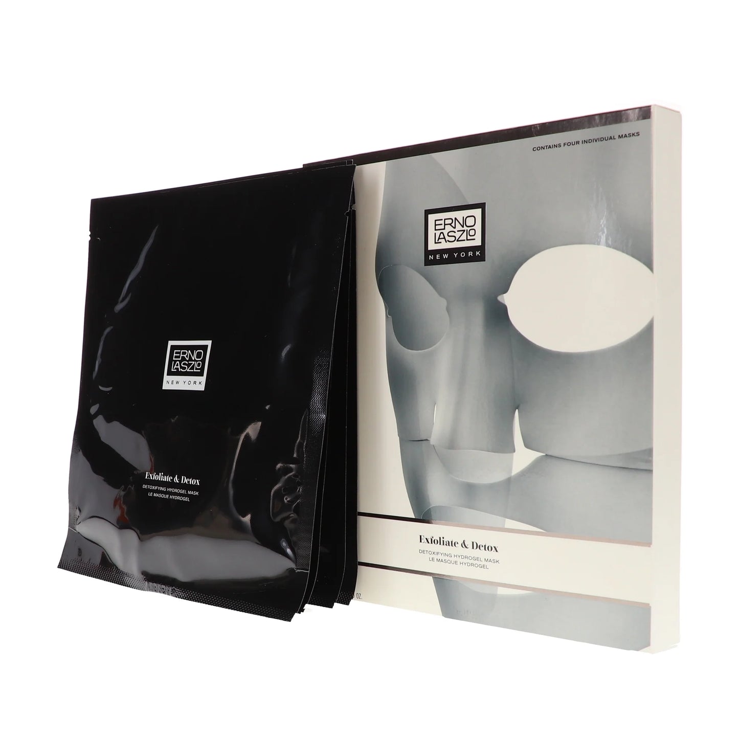 Exfoliate & Detox Detoxifying Hydrogel Sheet Mask by for Women - 4 X 0.88 Oz Mask
