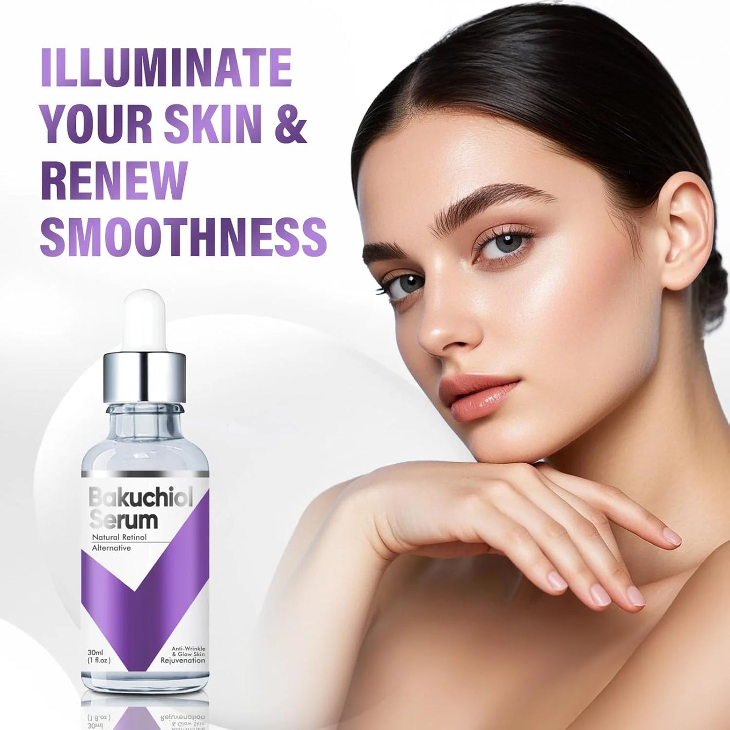 Retinol Serum for Face, Retinol Serum, Facial Serums, Anti-Aging & Hydrating Formula for Fine Lines, Wrinkle, 30ML