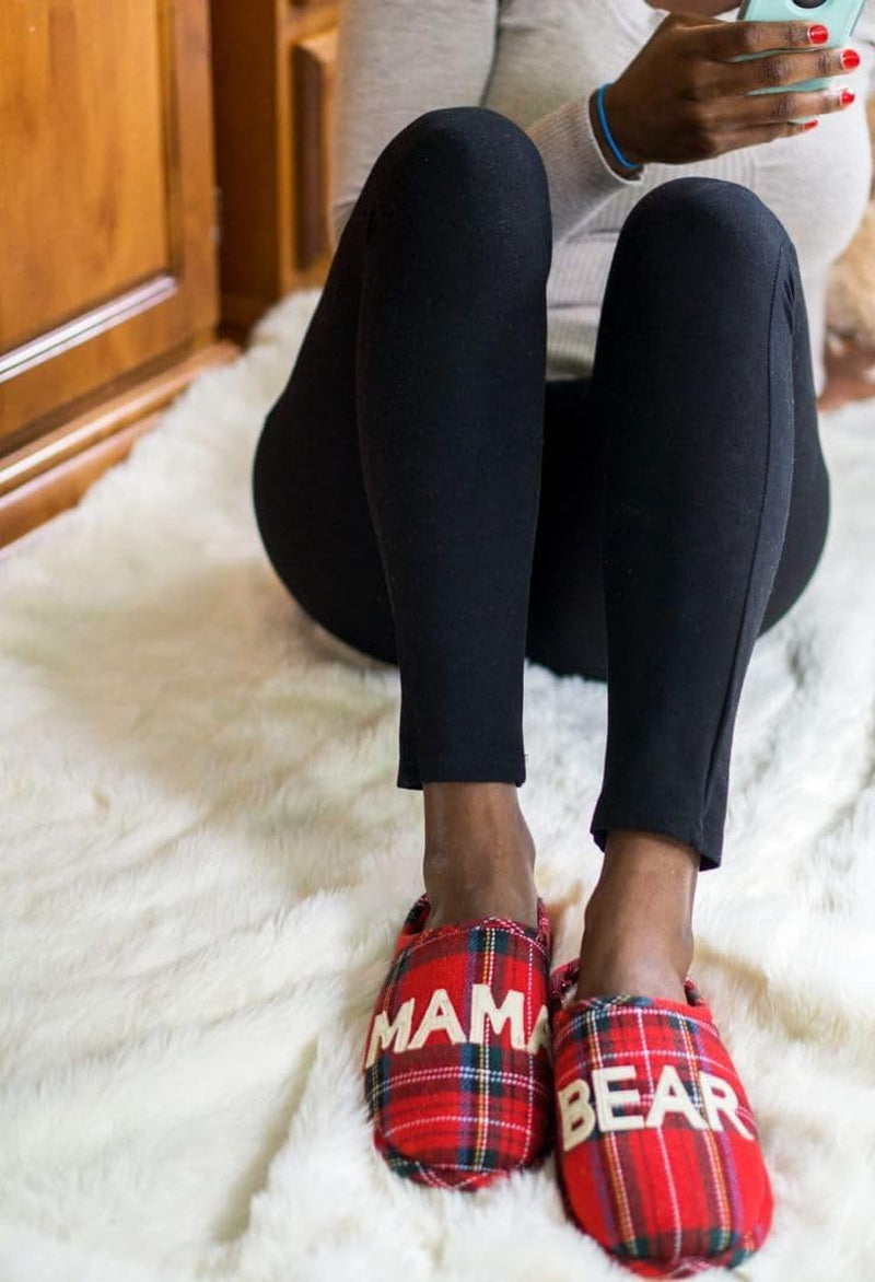 Women'S Gifts for Mom Cute Cozy Mothers Day Mama Bear Slipper