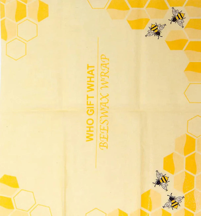 Reusable Beeswax Food Wraps (Set of 3 Sizes)