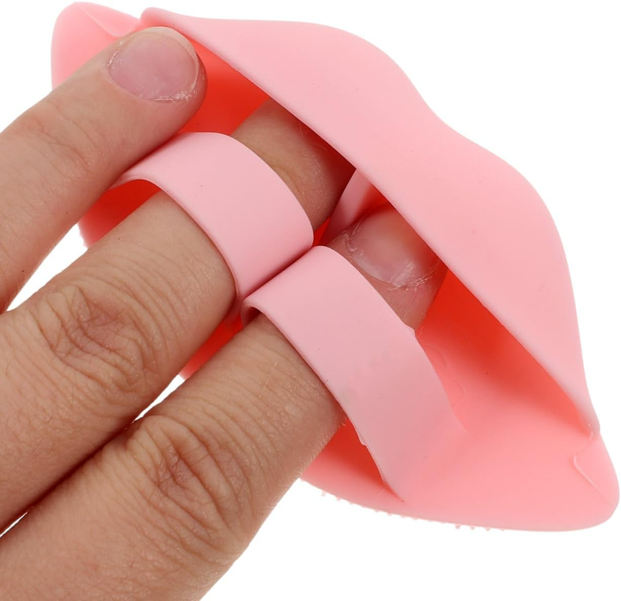 3Pcs Silicone Lip Scrub Brush Set Gentle Facial Cleansing Tool for Unclogging Pores and Exfoliating Dead Skin