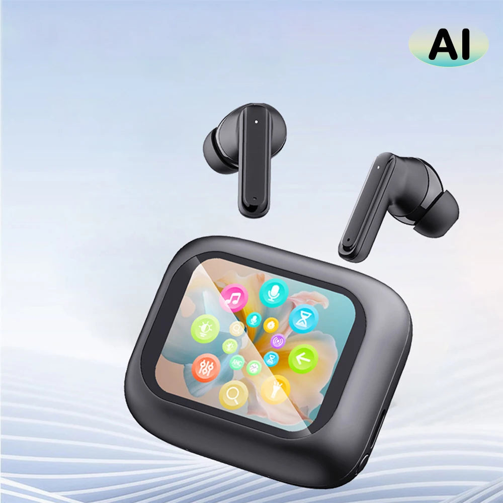 AI Translation Earphones, Capable of Translating 144 Languages Online, Bluetooth 5.3 High-Definition Sound Quality