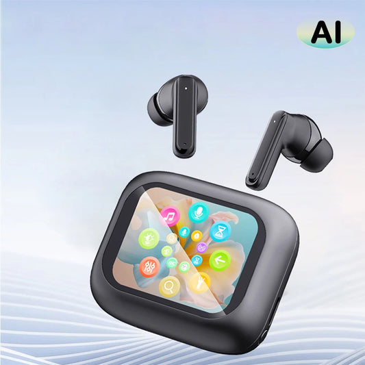 AI Translation Earphones, Capable of Translating 144 Languages Online, Bluetooth 5.3 High-Definition Sound Quality
