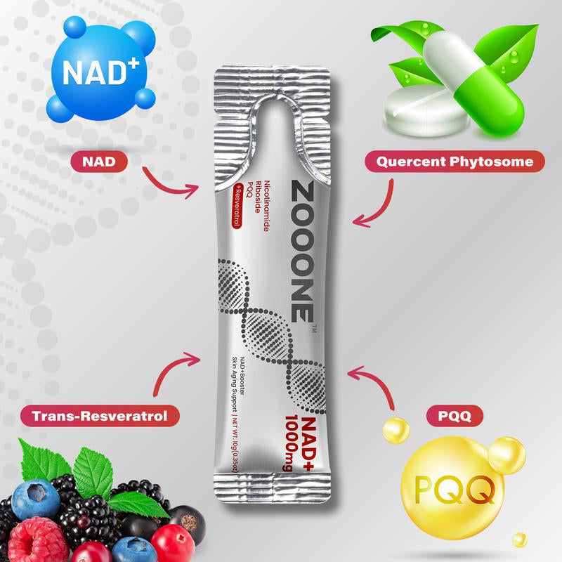 Zooone-Nad Berry Fruit Flavor Supplement - Liposomal Nicotinamide Riboside