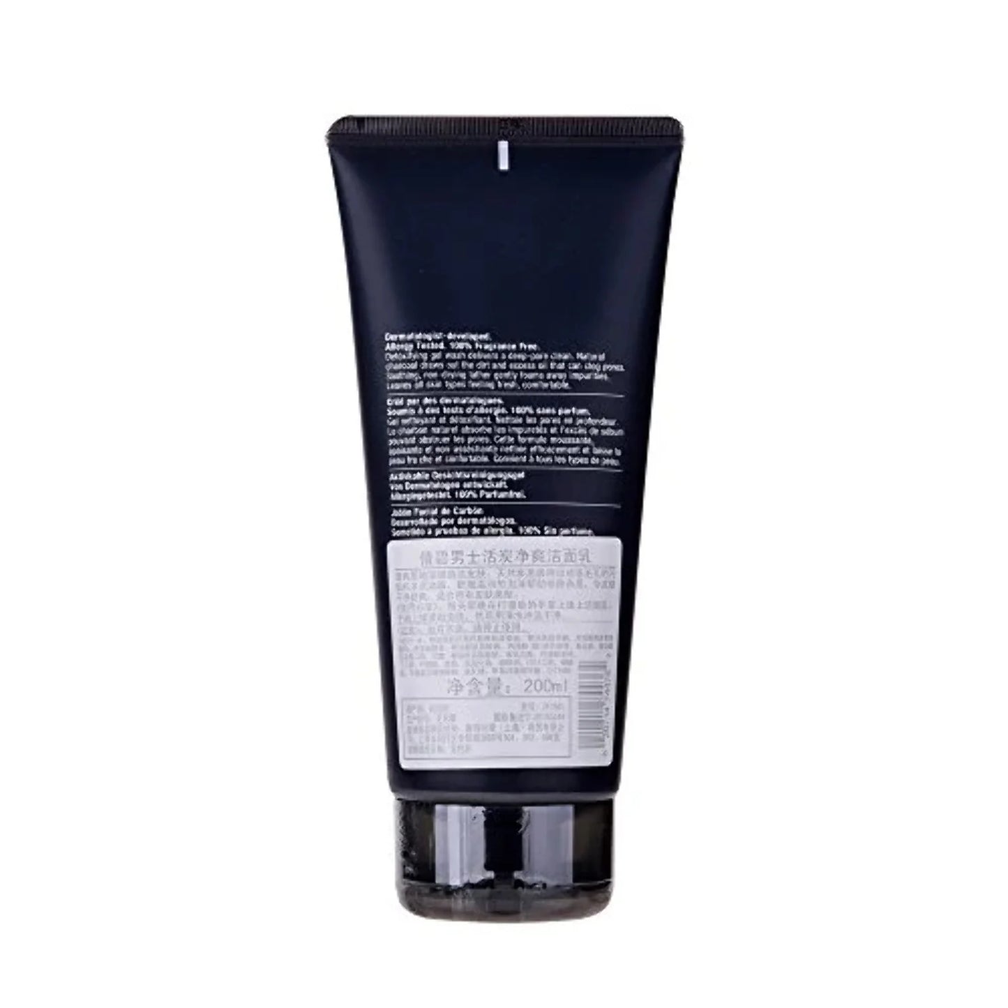 Charcoal Face Wash for Men - 6.7 Oz