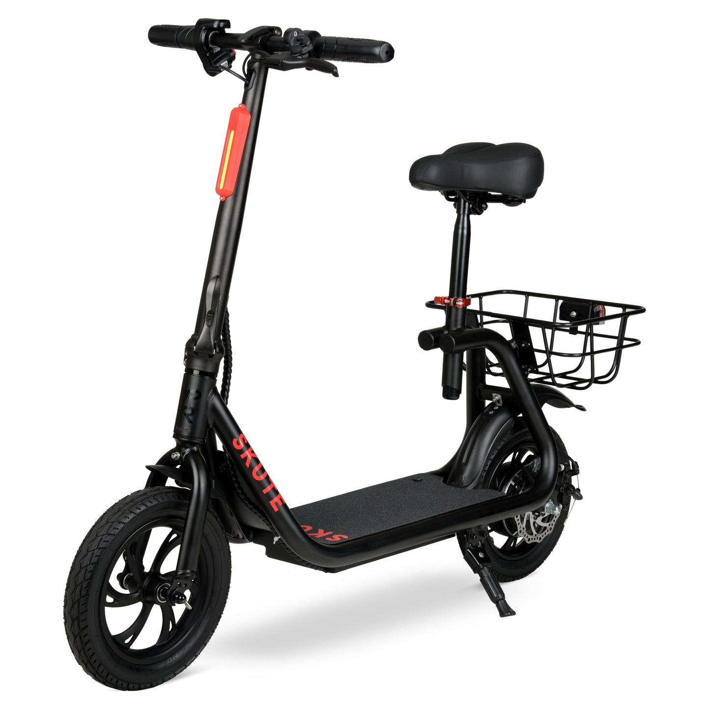 36V Hyper Commute 12" Seated Electric Scooter, 250W Motor, 13 Years+, Max Speed 15Mph, Adult