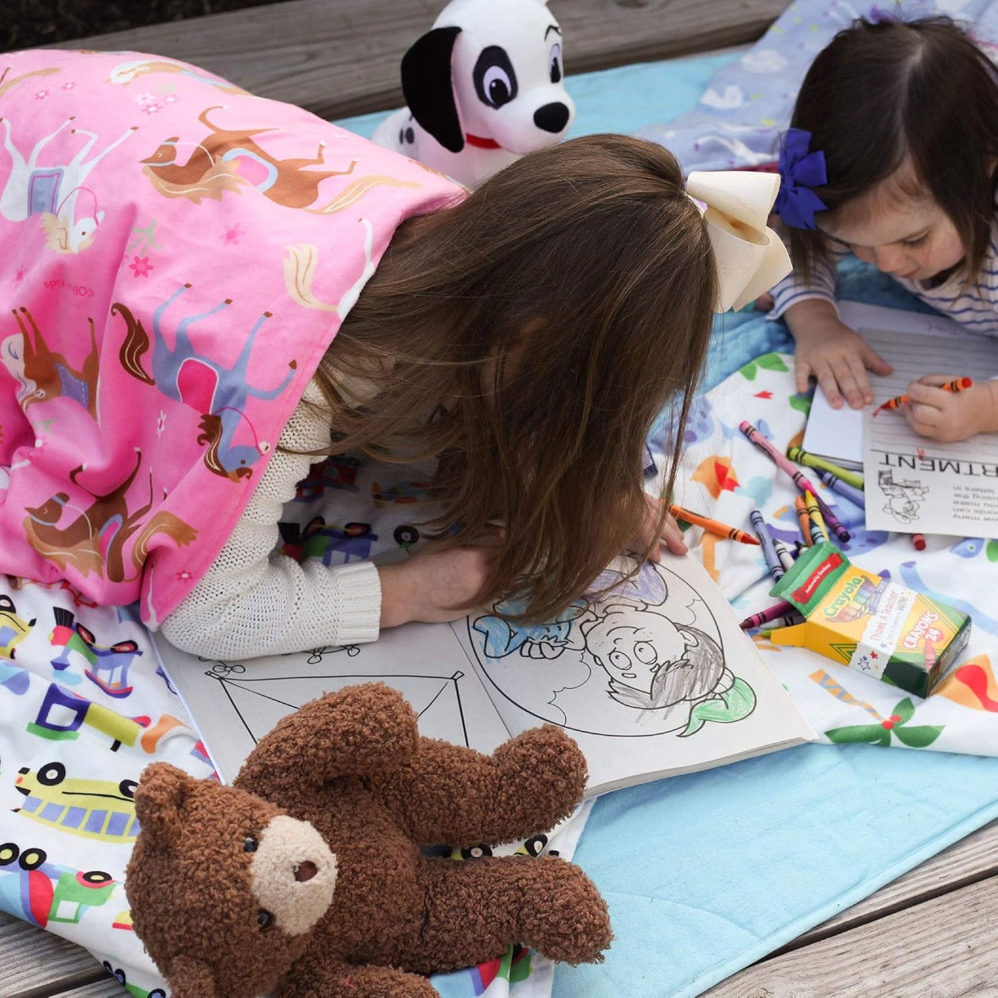 Plush Baby Blanket – Soft & Cozy Comfort, Ideal for Toddlers, Travel & Daycare - Horses