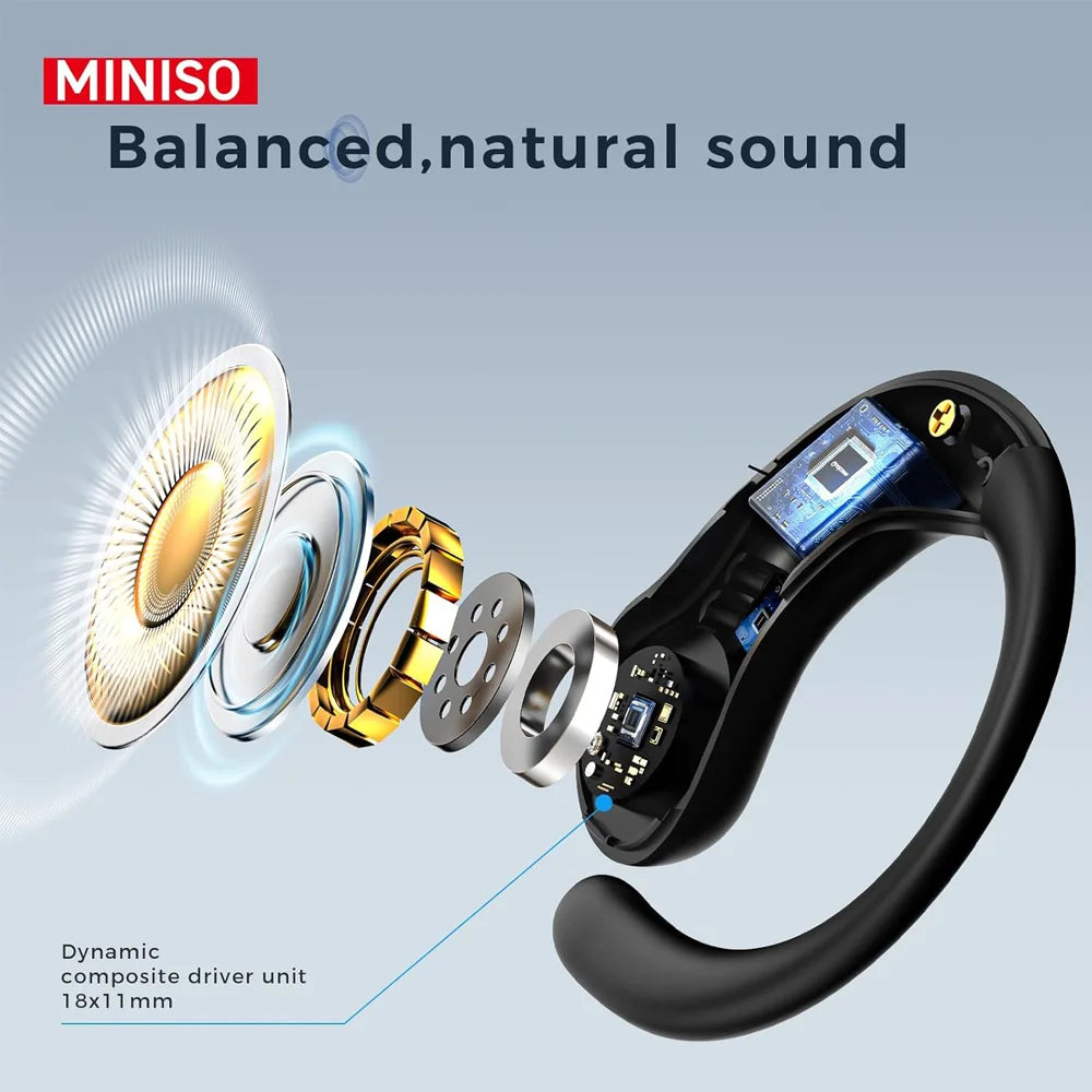 MS188 AI Language Translator Earbuds Real Time Translator Earbuds LCD Touchscreen Bluetooth Headphones