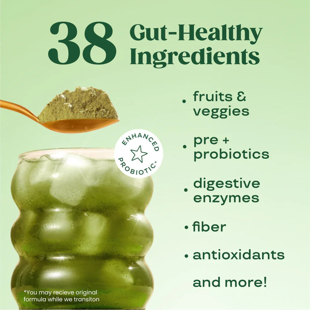 Greens & Superfoods Powder, Mixed Berry, 25 Servings
