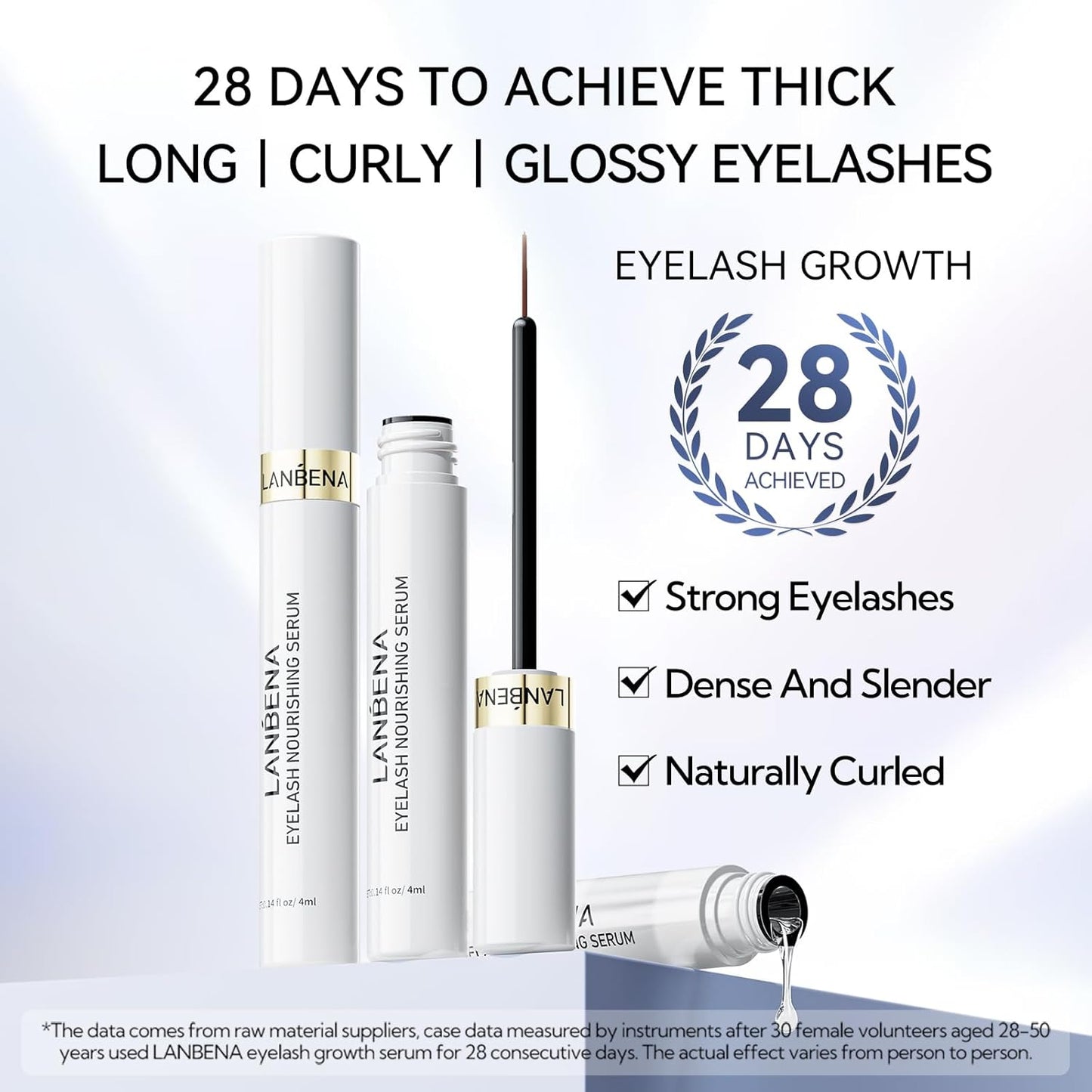 Eyelash Growth Serum, Advanced Eyelash Treatment (Eyelash Growth Serum - B)