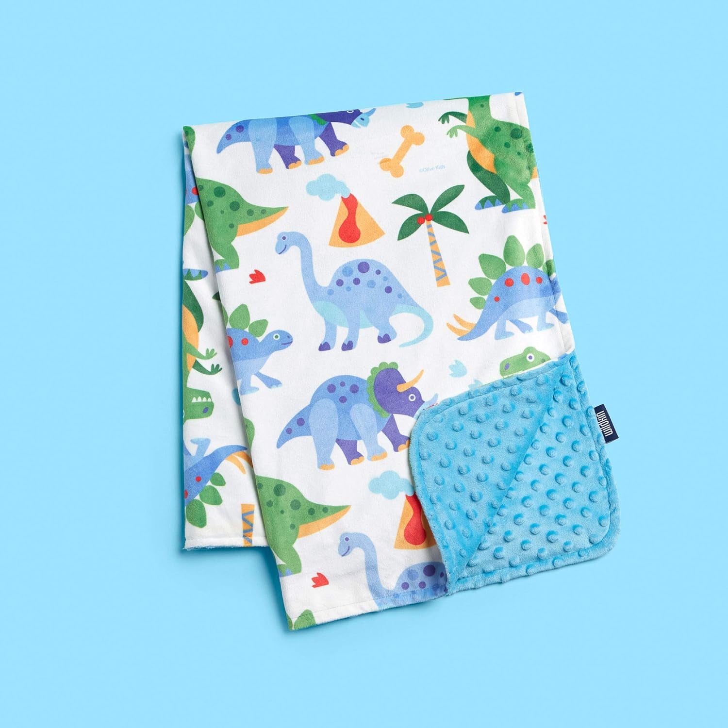 Plush Baby Blanket – Soft & Cozy Comfort, Ideal for Toddlers, Travel & Daycare - Dinosaur Land