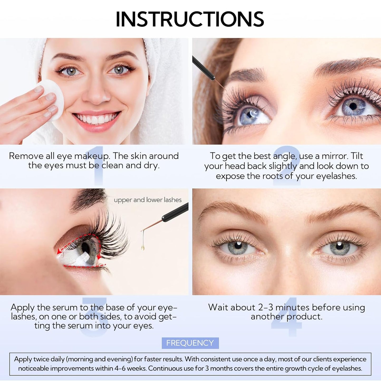Eyelash Growth Serum, Advanced Eyelash Treatment (Eyelash Growth Serum - B)