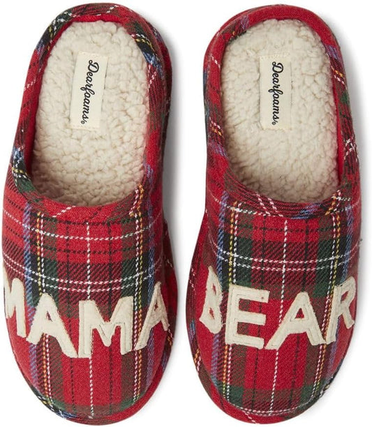 Women'S Gifts for Mom Cute Cozy Mothers Day Mama Bear Slipper